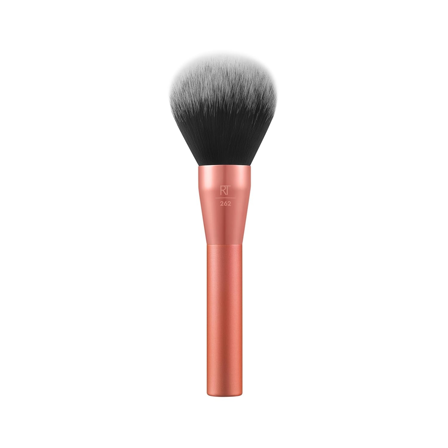 image:imageReal Techniques Extra Big Finishing Brush Large Makeup Brush For Powder Bronzer Highlight amp Contour XL Oversized Fan Brush For Quick Application CrueltyFree Synthetic Bristles 1 CountPink