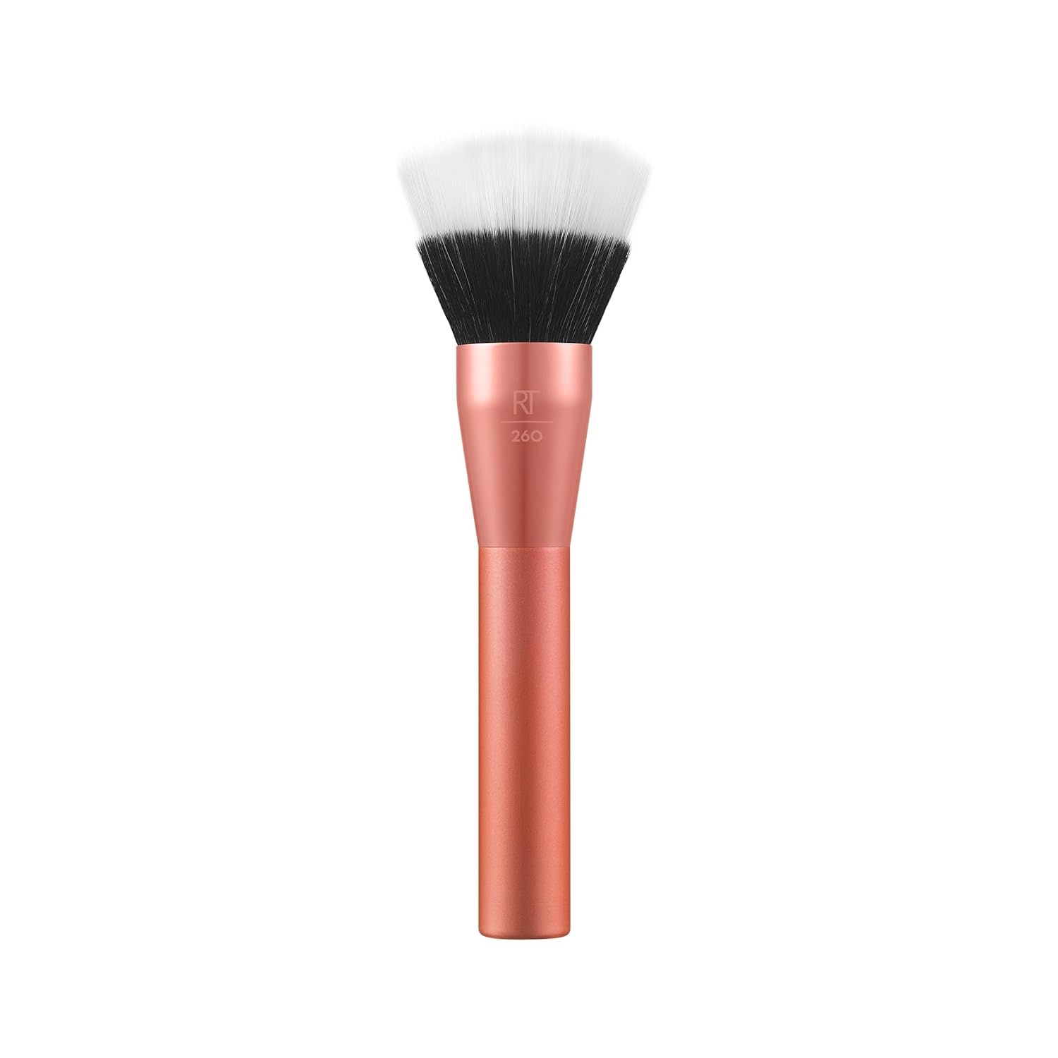 image:imageReal Techniques Extra Big Finishing Brush Large Makeup Brush For Powder Bronzer Highlight amp Contour XL Oversized Fan Brush For Quick Application CrueltyFree Synthetic Bristles 1 CountPink
