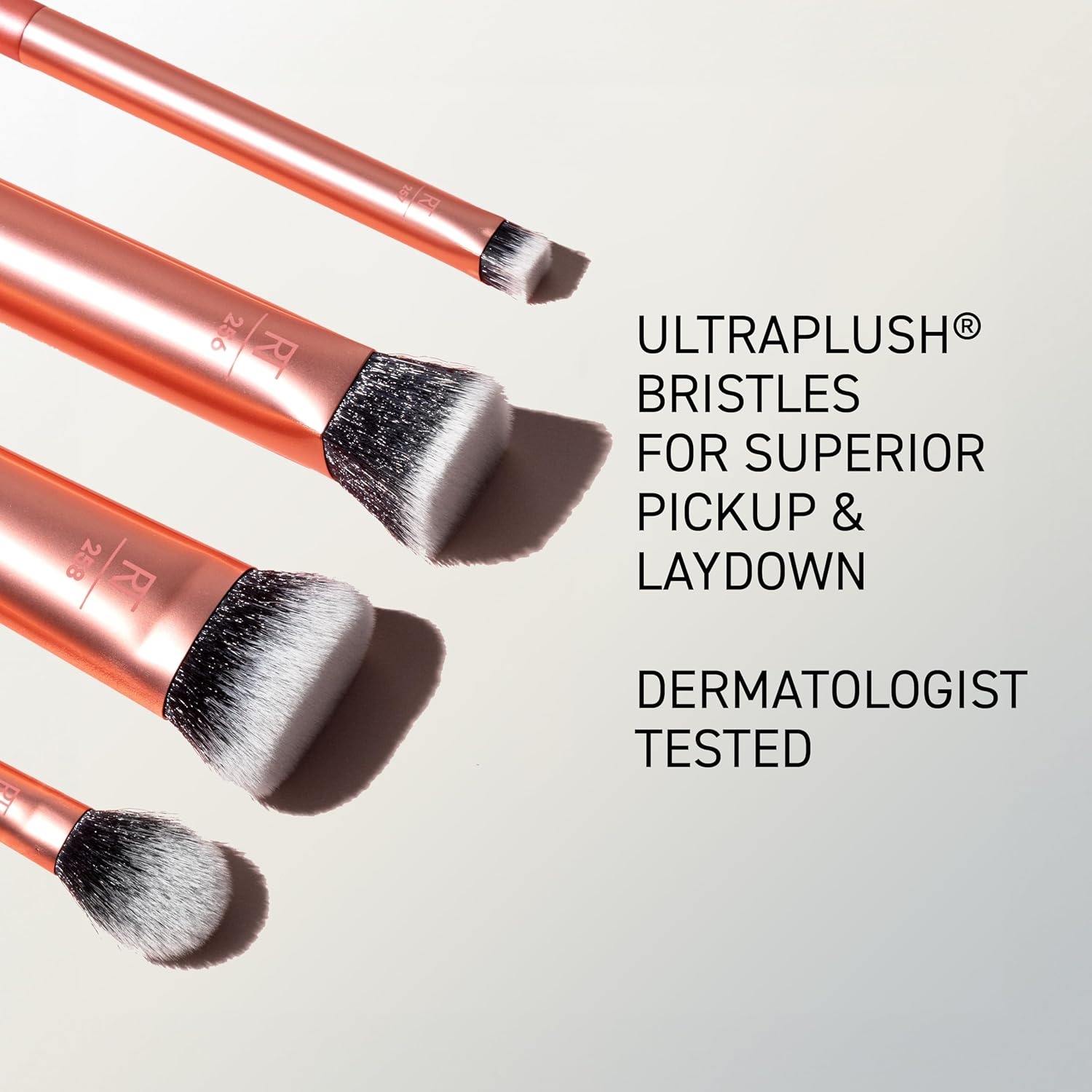 image:imageReal Techniques 4 Piece Face Base Makeup Brush Set For Concealer Foundation Contour amp Setting Powder Makeup Brushes For Blending amp Buffing amp Sculpting Travel Friendly Gift Set CrueltyFreeFace Base Kit 4 Piece Set