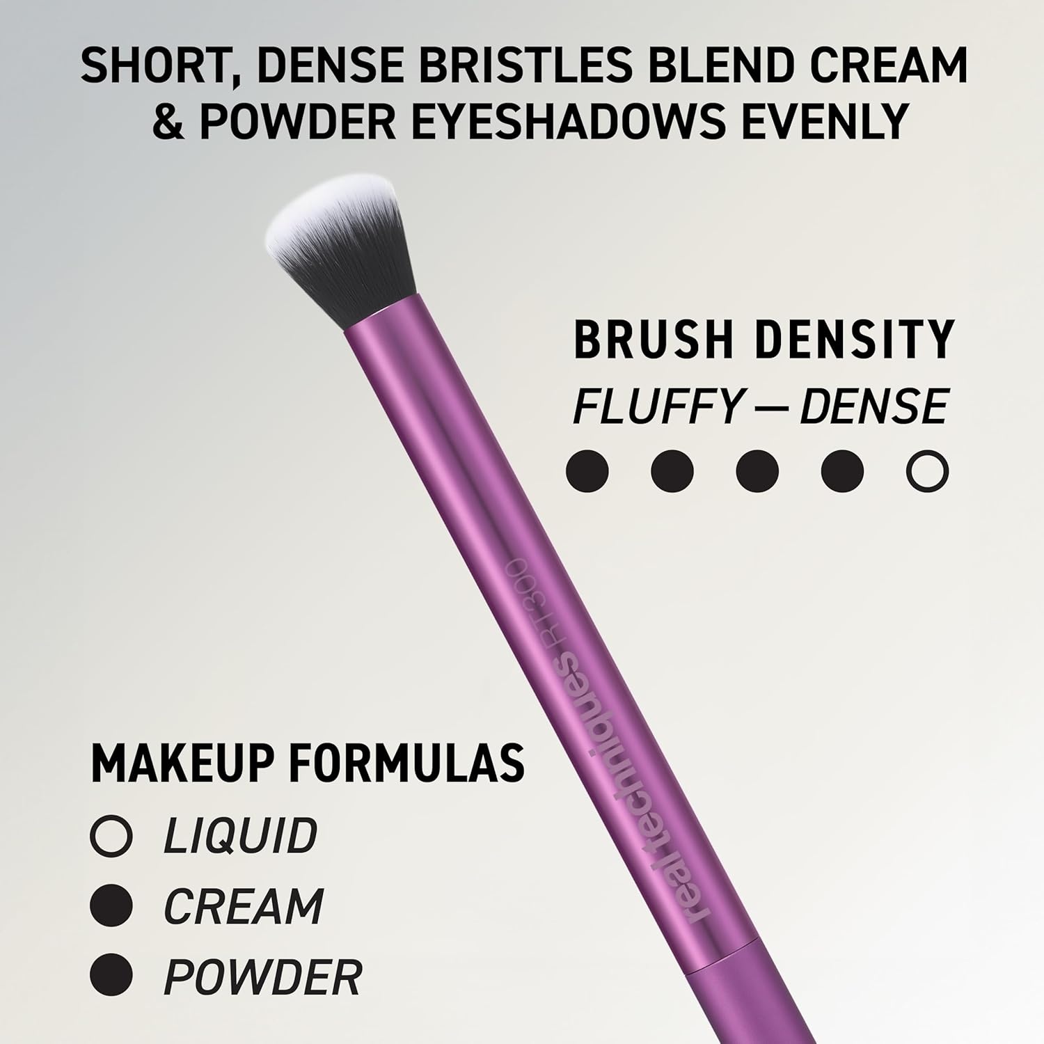 image:imageReal Techniques 6 Piece Everyday Essentials Makeup Brush Set Includes 4 Brushes amp 2 Makeup Sponges For Foundation Blush Bronzer Contour Eyeshadow amp Powder Travel Gift Set CrueltyFree amp Vegan1 Count Pack of 1