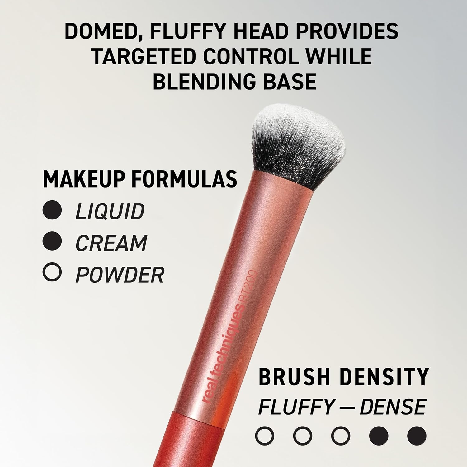 image:imageReal Techniques 6 Piece Everyday Essentials Makeup Brush Set Includes 4 Brushes amp 2 Makeup Sponges For Foundation Blush Bronzer Contour Eyeshadow amp Powder Travel Gift Set CrueltyFree amp Vegan1 Count Pack of 1