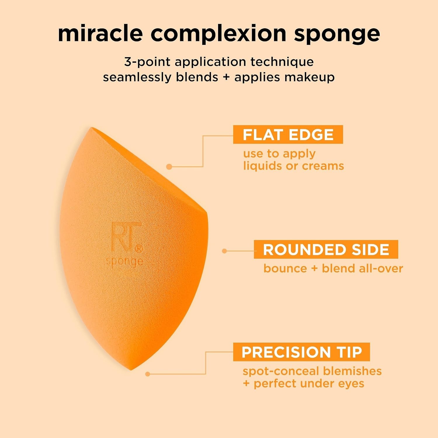 image:imageReal Techniques 8 Piece Level Up Brush And Sponge Set Makeup Brushes For Eyeshadow Foundation Blush amp Bronzer Makeup Blending Sponge Synthetic Bristles Stocking Stuffer CrueltyFree