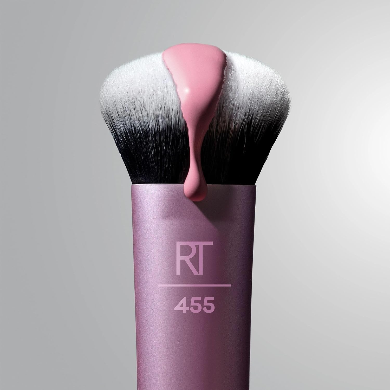 image:imageReal Techniques Cat Paw Blush Brush Liquid amp Cream Blush Makeup Brush Unique Paw Shape for Lifted Natural Color Soft UltraPlush Blending Bristles CrueltyFree 1 Count