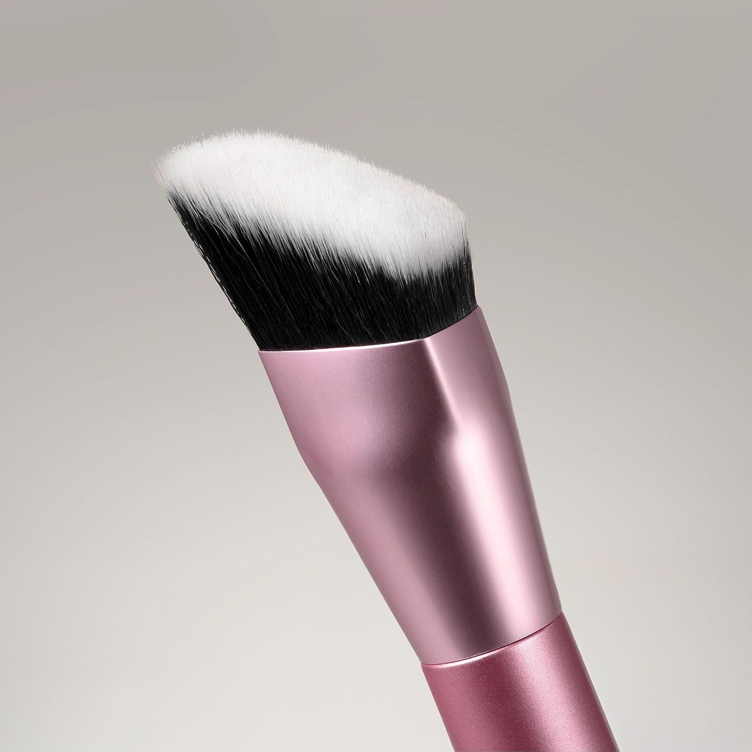 image:imageReal Techniques Cheek Hugging Contour Brush Angled Makeup Brush for Cream Contour Liquid Bronzer amp Sculpting Precision Face Shaping UltraPlush Bristles CrueltyFree 1 CountCheek Hugging Brush