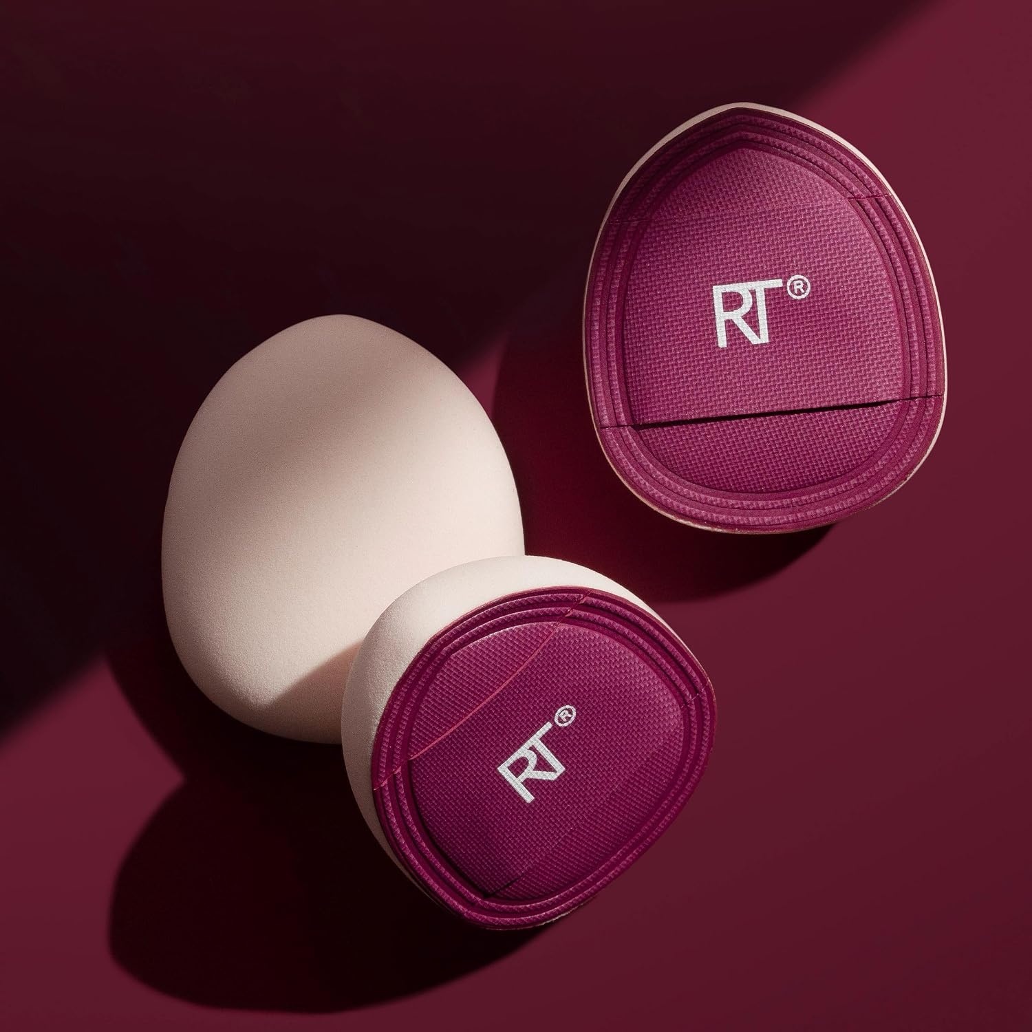 image:imageReal Techniques Cherry On Top Mini Marshmallow Puff Trio Mini Makeup Puffs For Concealer amp Foundation Spot Correcting amp Blending Dry Use Beauty Sponge Travel Size Vegan amp CrueltyFree 3 Count