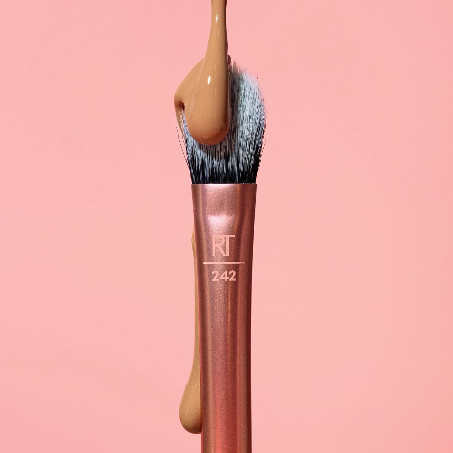 image:imageReal Techniques Expert Concealer Brush Conceal Under Eyes amp Cover Blemishes Makeup Brush For Blending Liquid amp Cream Concealer Brighten Dark Circles CrueltyFree Soft Bristles 1 CountBrightening Concealer Eye Creams Makeup Brush 1PC