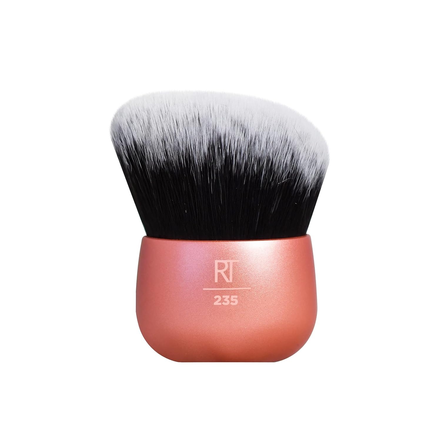 image:imageReal Techniques Foundation Makeup Blender Kabuki Brush For Face or Body Makeup Works With Liquid or Cream Foundation No Handle Blend amp Buff Makeup Dense Synthetic Bristles 1 CountOrange