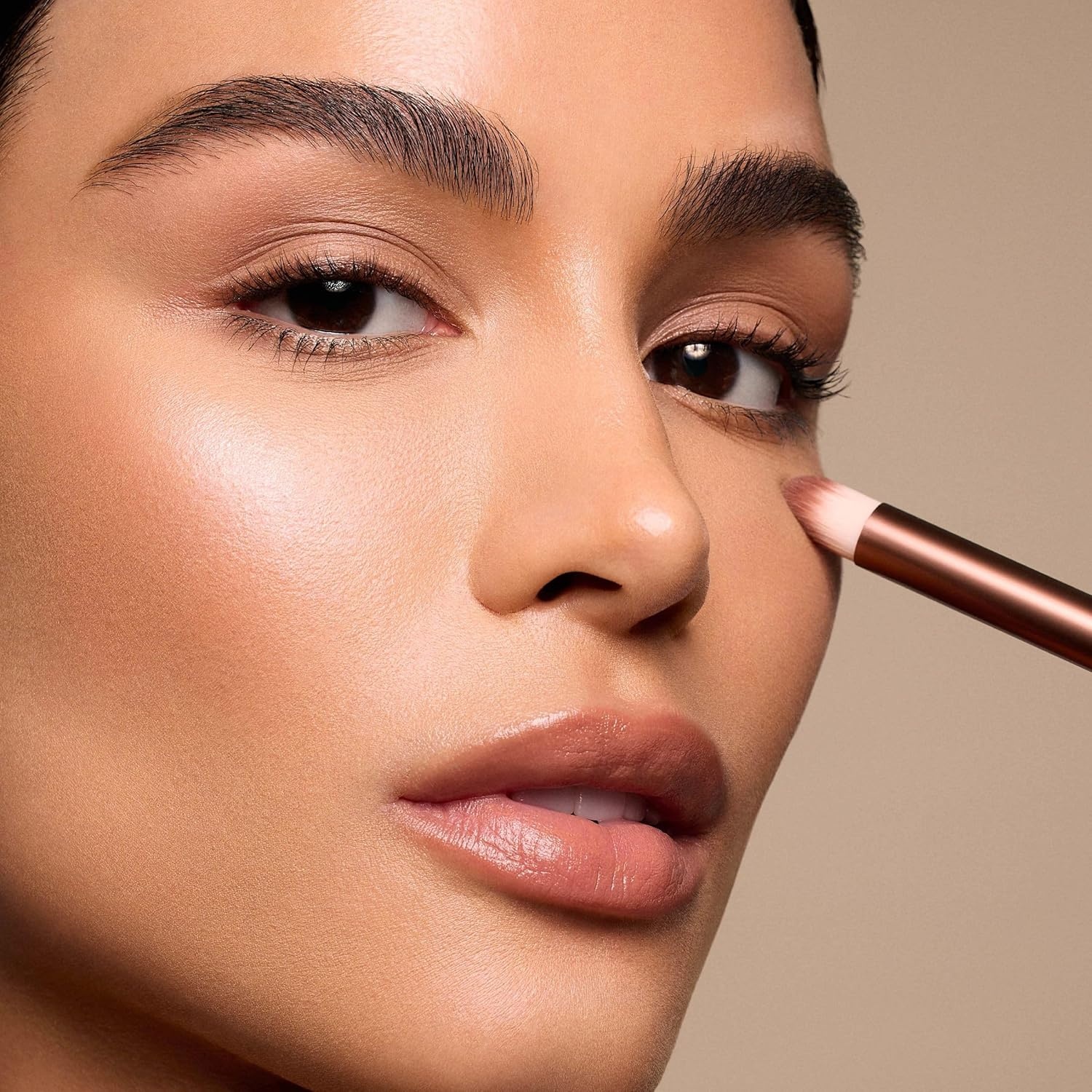 image:imageReal Techniques Makeupsaver Sponge Brush Trio Makeup Blending Sponge amp Brushes For Liquid amp Cream Foundation Natural Finish amp Reduces Makeup Waste Cruelty amp LatexFree 3 Piece Set