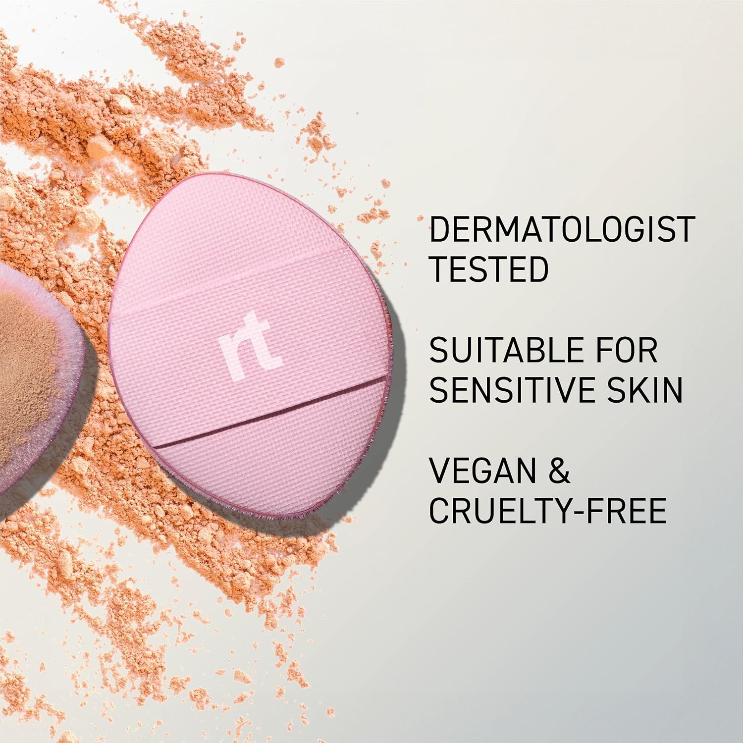 image:imageReal Techniques Mini Miracle Powder Puff Trio 3 Pack3Mini Miracle Powder Puff Trio