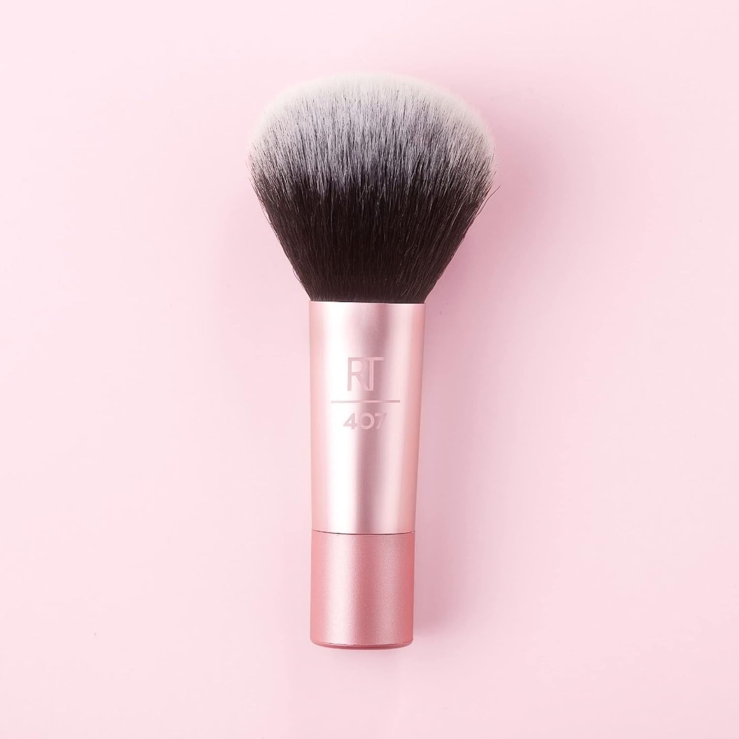 image:imageReal Techniques Mini Multitask Makeup Brush For Blush Bronzer amp Powder Face Brush with CustomCut Synthetic Bristles For Loose amp Pressed Powder Travel Sized Vegan amp CrueltyFree 1 Count1 Count Pack of 1