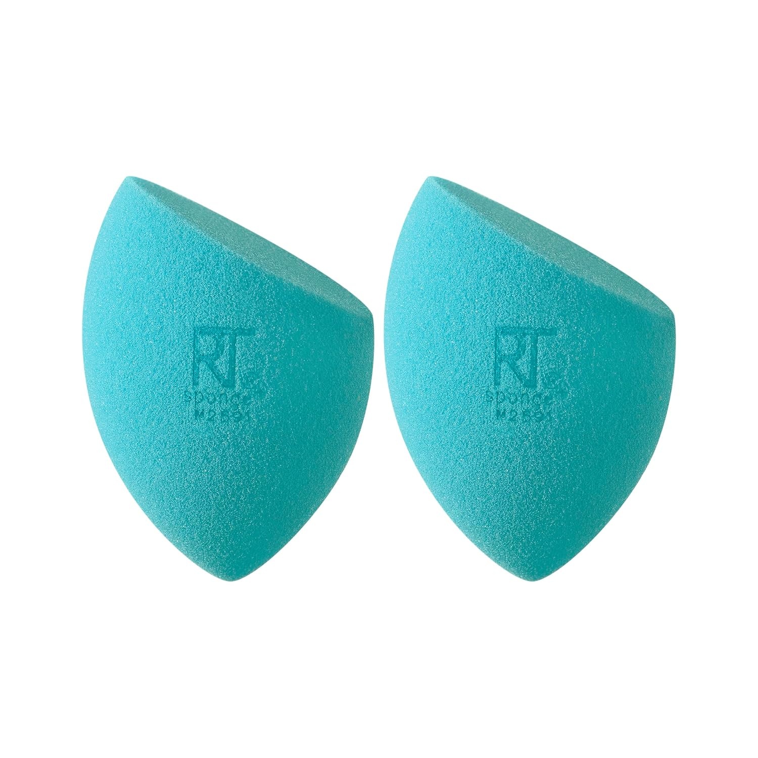 image:imageReal Techniques Miracle Airblend Makeup Sponge Matte Makeup Blending Sponge For Liquid Cream amp Powder Products Offers Medium To Full Coverage Foundation Sponge LatexFree Foam 2 Count