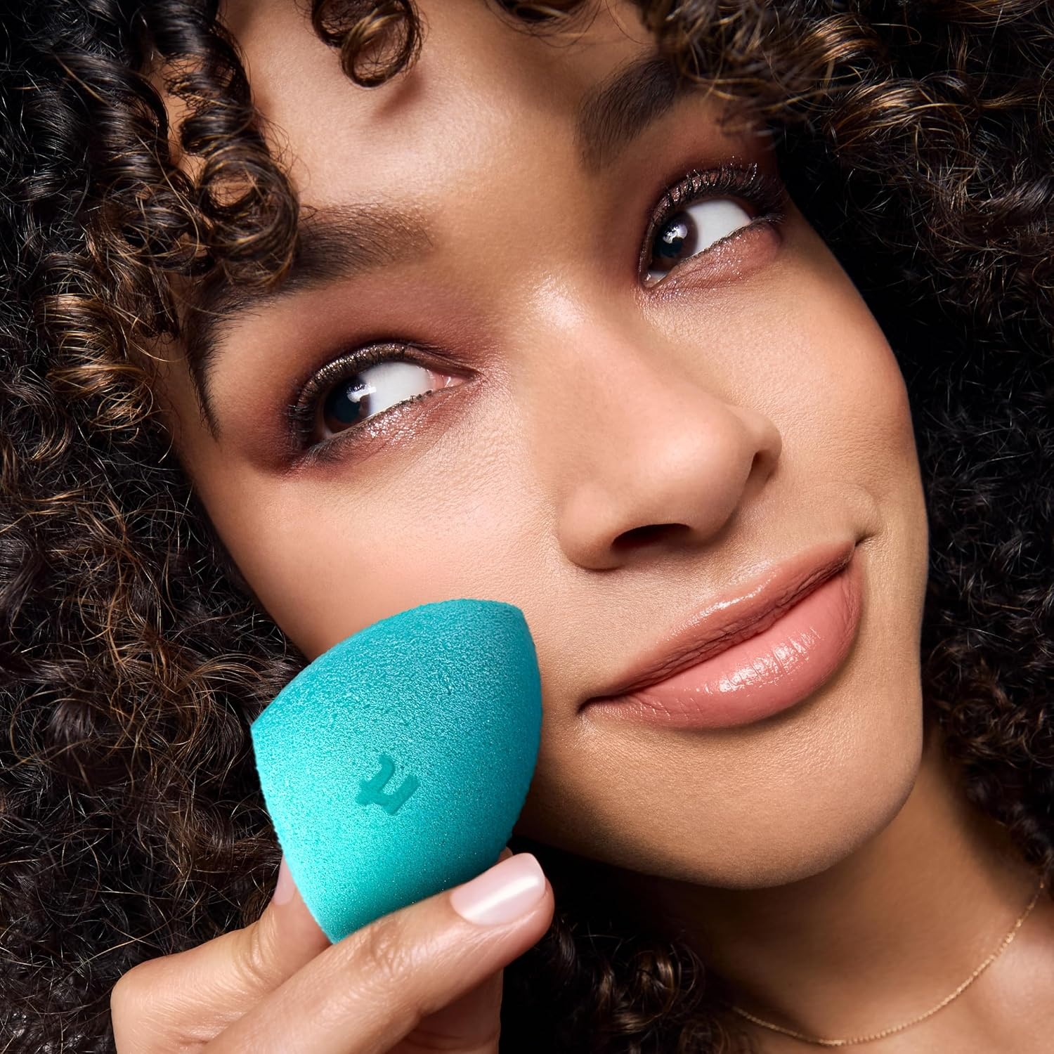 image:imageReal Techniques Miracle Airblend Sponge Matte Makeup Blending Sponge For Liquid Cream amp Powder Products Offers Medium To Full Coverage Foundation Sponge LatexFree Foam 1 Count