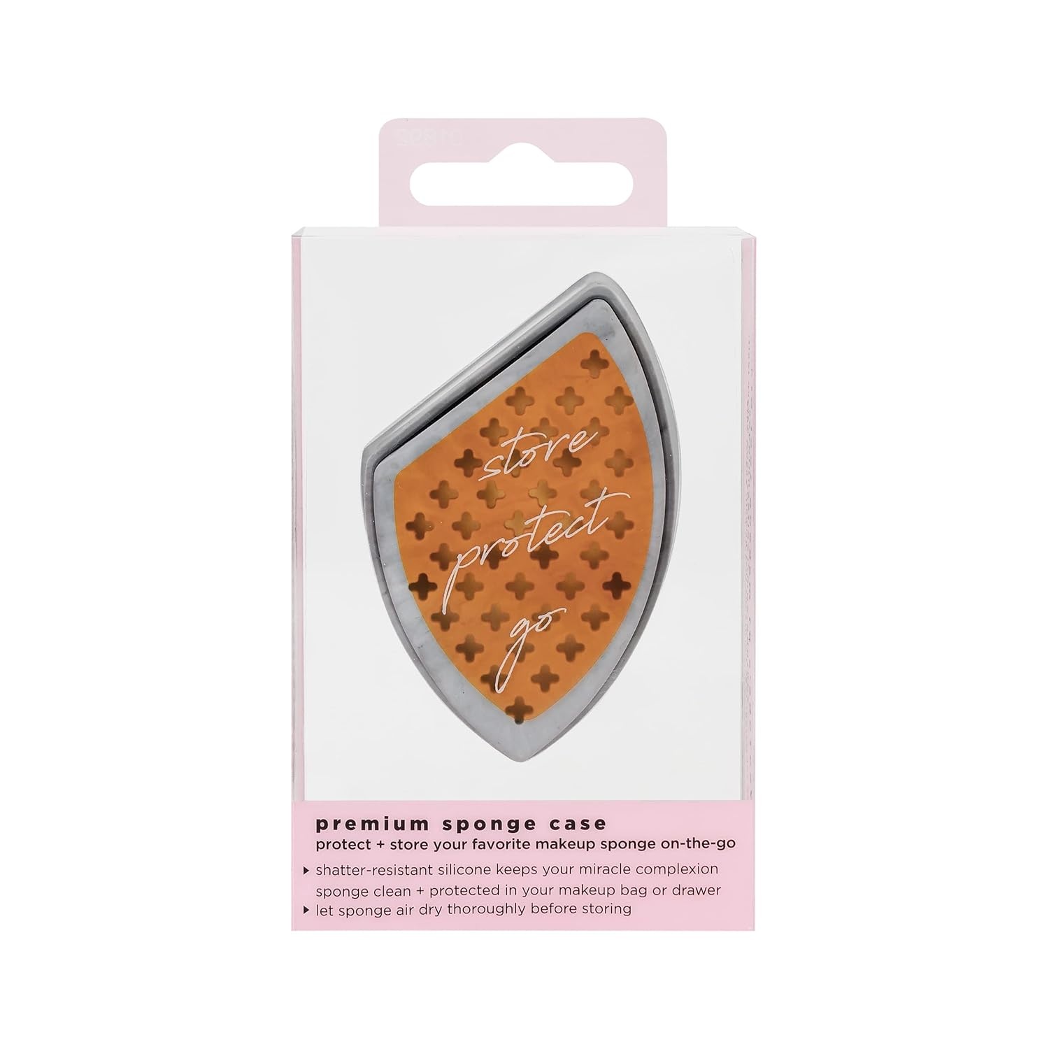 image:imageReal Techniques Miracle Complexion Assorted Beauty Sponges Makeup Blender For Blending amp Sculpting Full Coverage Professional Makeup Tool Cruelty Free Vegan Latex Free 6 Piece Sponge SetPremium Sponge Case