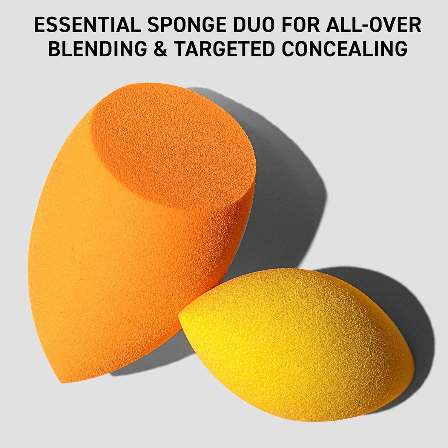 image:imageReal Techniques Miracle Complexion Sponge Concealer Sponge Duo Makeup Blending Sponges For Foundation amp Concealer Offers Light To Medium Coverage Natural Dewy Makeup LatexFree Foam 2 CountMiracle Complexion Concealer Sponge 2 Count
