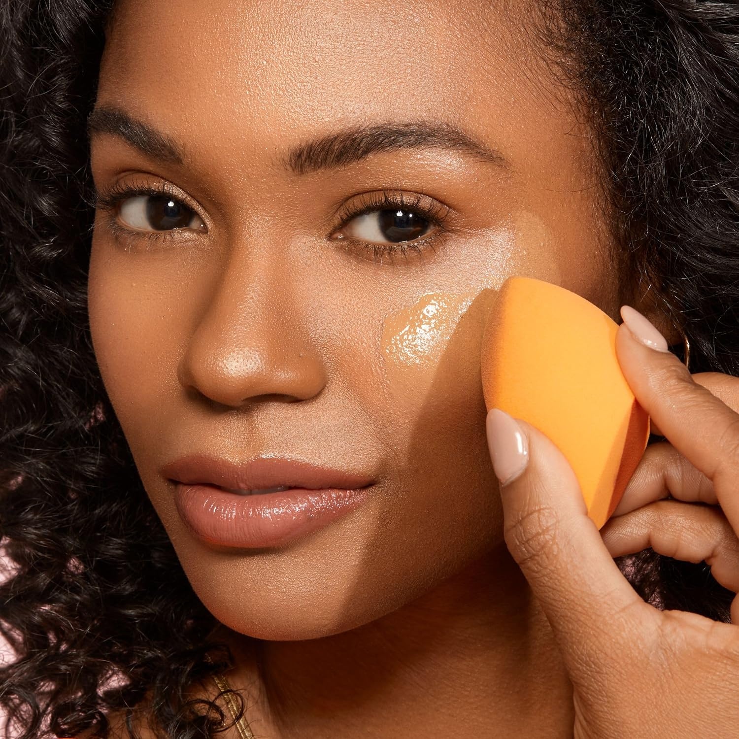 image:imageReal Techniques Miracle Complexion Sponge Miracle 2In1 Powder Puff Makeup Blending Sponge amp DualSided Powder Puff For Liquids Creams amp Powders Vegan amp LatexFree 2 Count