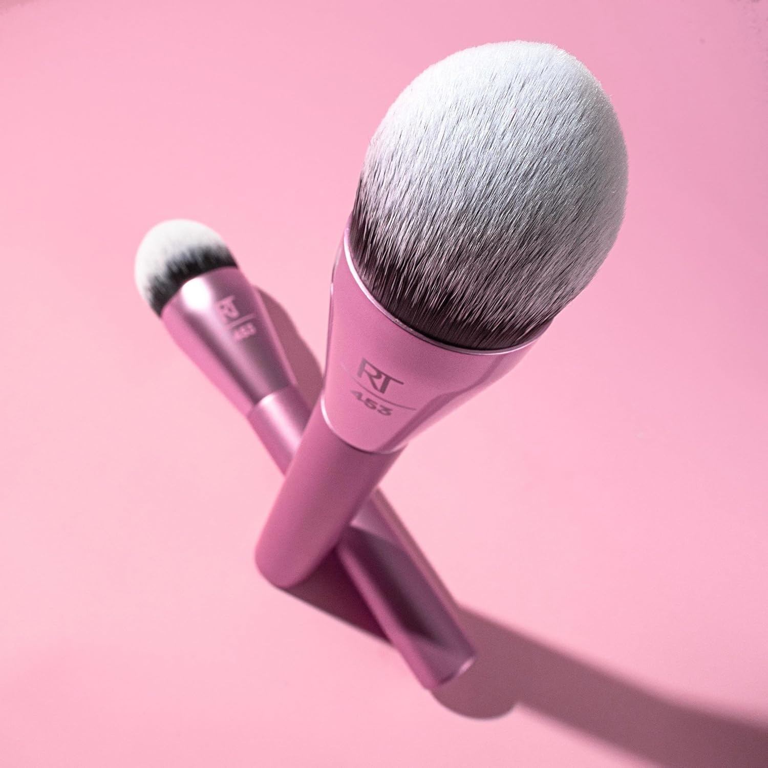 image:imageReal Techniques Power Pigment Blush Makeup Brush Cheek Brush For Liquid amp Cream Blush Dense Synthetic Bristles Unique Pointed Shape For Precise Application Vegan amp Cruelty Free 1 CountPower Pigment Brush