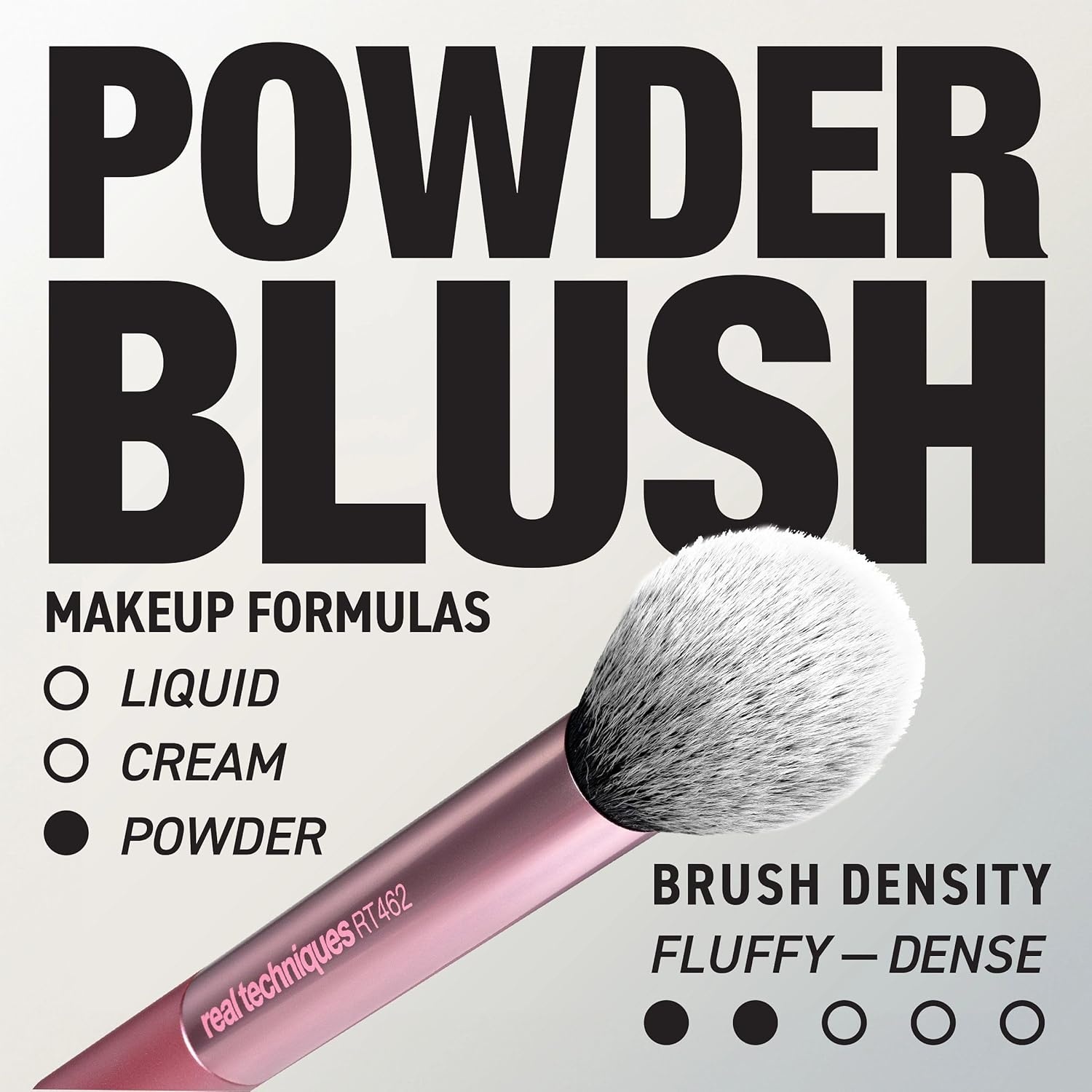 image:imageReal Techniques Precision Blush Brush Fluffy Powder Blush Makeup Brush for Buildable Cheek Color Pressed amp Loose Blush Synthetic Bristles Vegan amp CrueltyFree