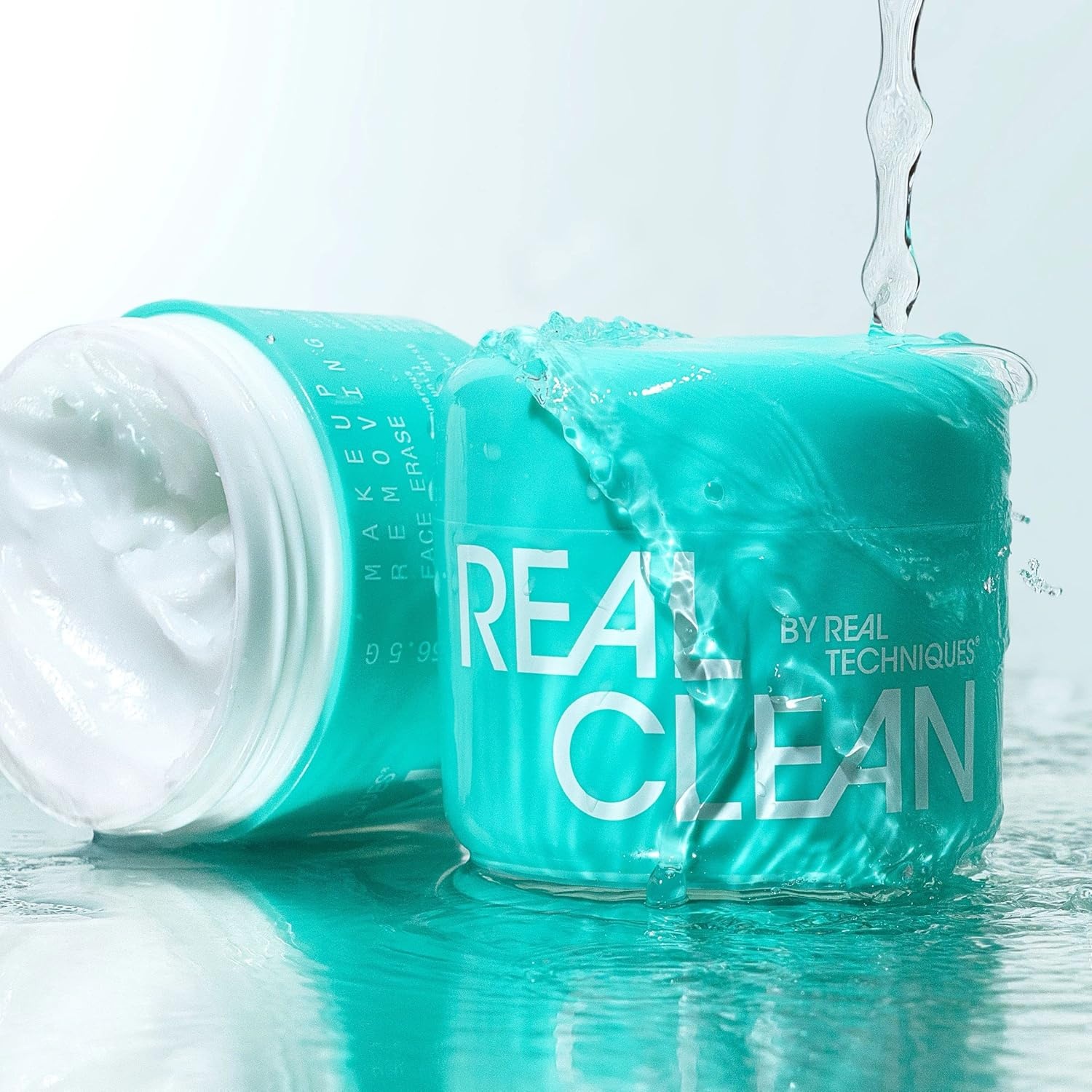 image:imageReal Techniques Real Clean Face Erase Makeup Removing Balm Hydrating Makeup Cleansing Balm Remove Stubborn Makeup Hyaluronic Acid Moisturizes amp Vitamin A Helps Exfoliate 2 fl oz Jar