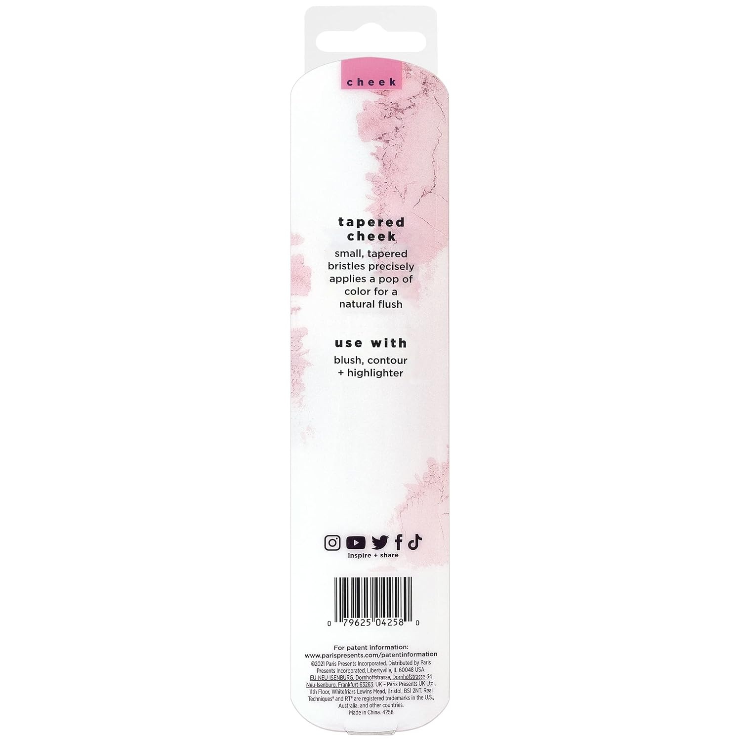 image:imageReal Techniques Tapered Cheek Brush RT 449 Fluffy Blending Brush for Powder Blush amp Highlighter UltraPlush Synthetic Bristles Vegan amp CrueltyFree Makeup Brush 1 CountTapered Cheek Brush