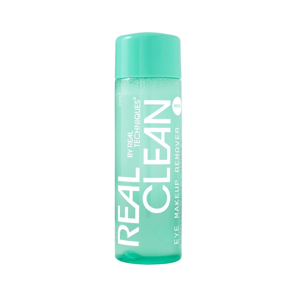 image:imageReal Techniques Real Clean InTheClear Eye Makeup Remover Gentle Liquid Makeup Remover Skin Repair Ingredients Hyaluronic Acid amp Vitamin C Vegan amp CrueltyFree 4 floz110 mL Bottle1 Ounce Pack of 1