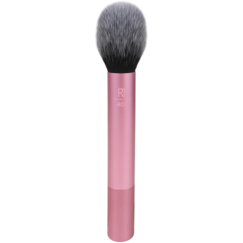 image:imageReal Techniques Tapered Cheek Brush RT 449 Fluffy Blending Brush for Powder Blush amp Highlighter UltraPlush Synthetic Bristles Vegan amp CrueltyFree Makeup Brush 1 CountUltra Plush Blush Brush
