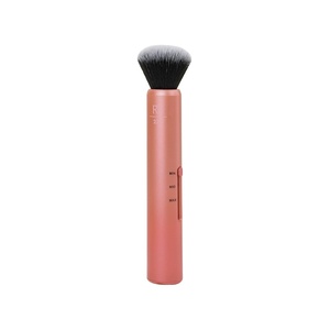 Real Techniques Custom Complexion Foundation 3-in-1 Brush, Custom Slide For Foundation & Concealer, 3 Settings For Sheer, Medium, or Focused Application, Travel-Size Kabuki, Cruelty-Free, 1 Count(1 Count (Pack of 1))