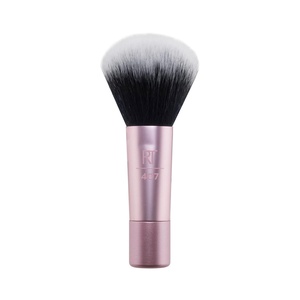 Real Techniques Mini Multitask Makeup Brush, For Blush, Bronzer & Powder, Face Brush with Custom-Cut Synthetic Bristles, For Loose & Pressed Powder, Travel Sized, Vegan & Cruelty-Free, 1 Count(1 Count (Pack of 12))